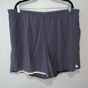 VRST XX-Large Men's Athletic Run Shorts‎ Gray Lightweight & Breathable NWT 2X